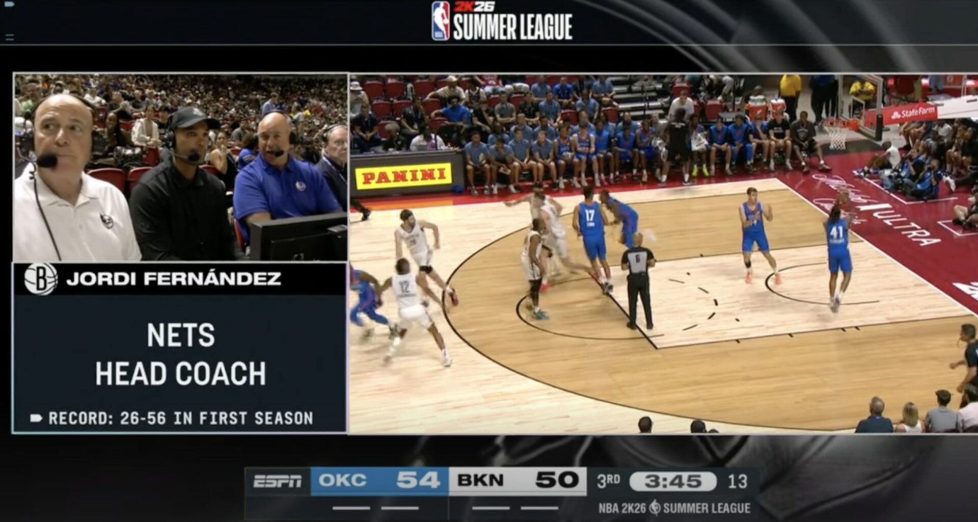 Summer League gaffe goes viral amid ESPN in-game interview