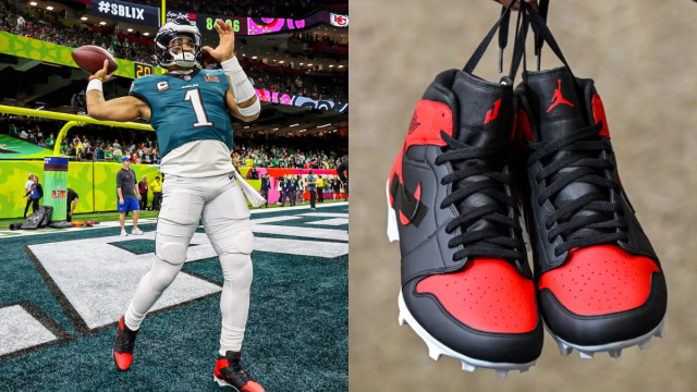 The Philadelphia Eagles quarterback lives shows