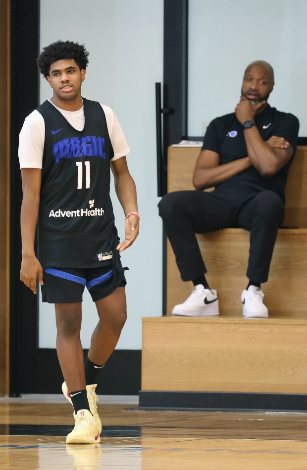 Orlando Magic guard Jase Richardson (11) is pictured in front...