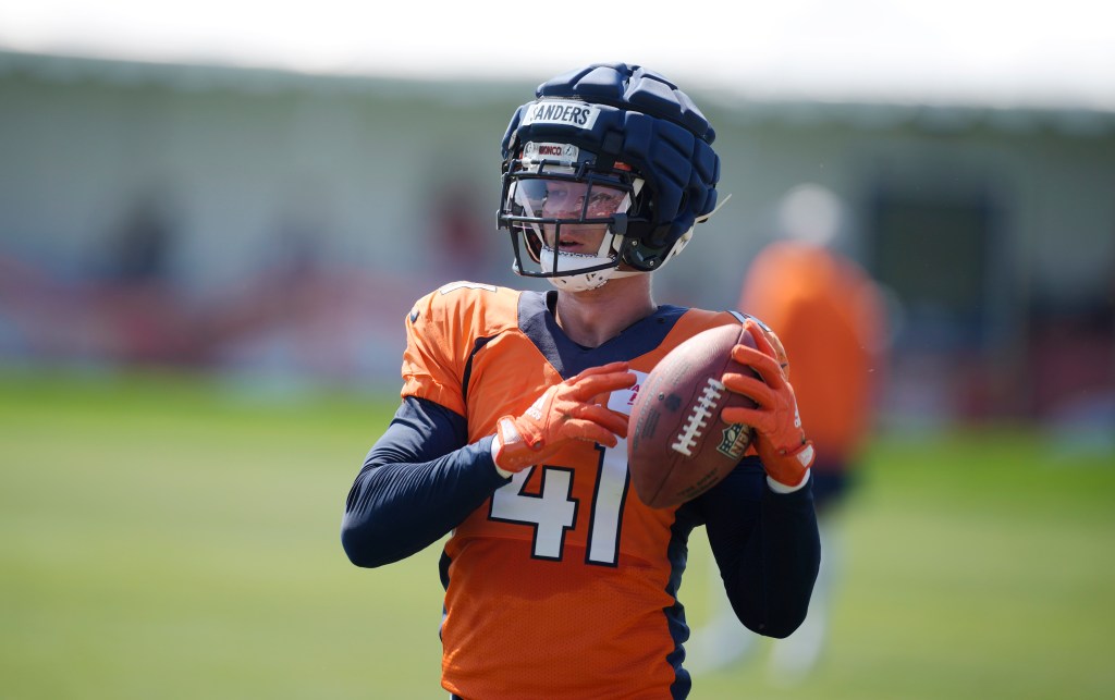 Drew Sanders carted off at Broncos practice. Not Achilles injury, Payton says