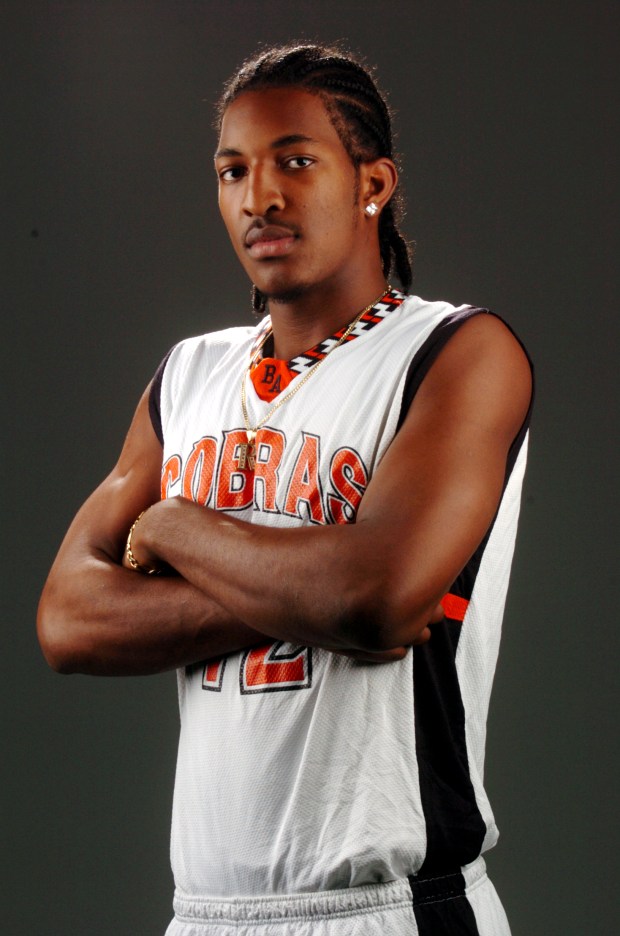 Ryan Reid, Boyd Anderson boys basketball, in 2004. (Judy Sloan Reich/South Florida Sun-Sentinel)