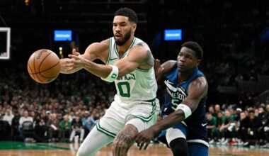 Jayson Tatum responds to Anthony Edwards’ trash-talk after C’s beat Wolves – NBC Sports Boston