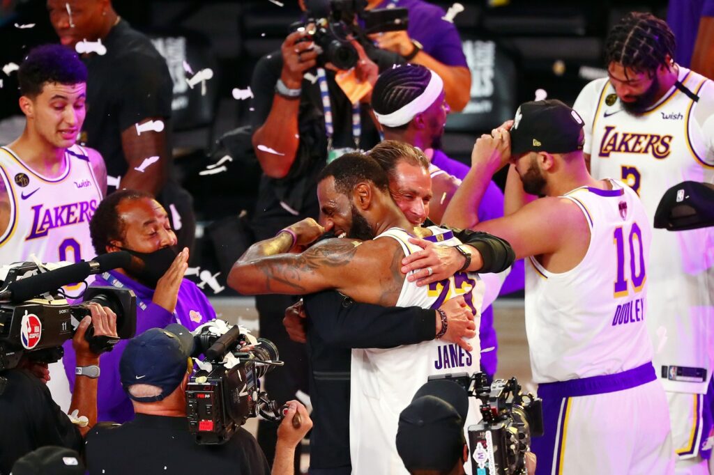 The fruitful partnership of LeBron James and the  Lakers appears to be heading for a split