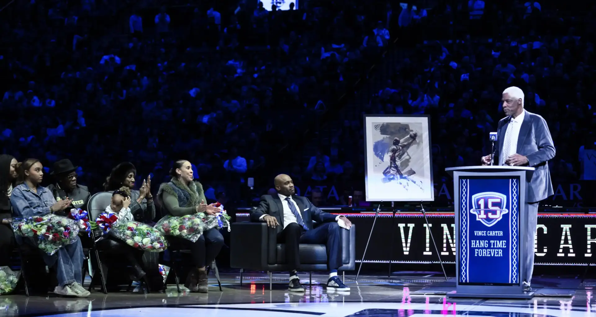 Fans hail the Sixers legend’s gravity-defying legacy and enduring NBA impact