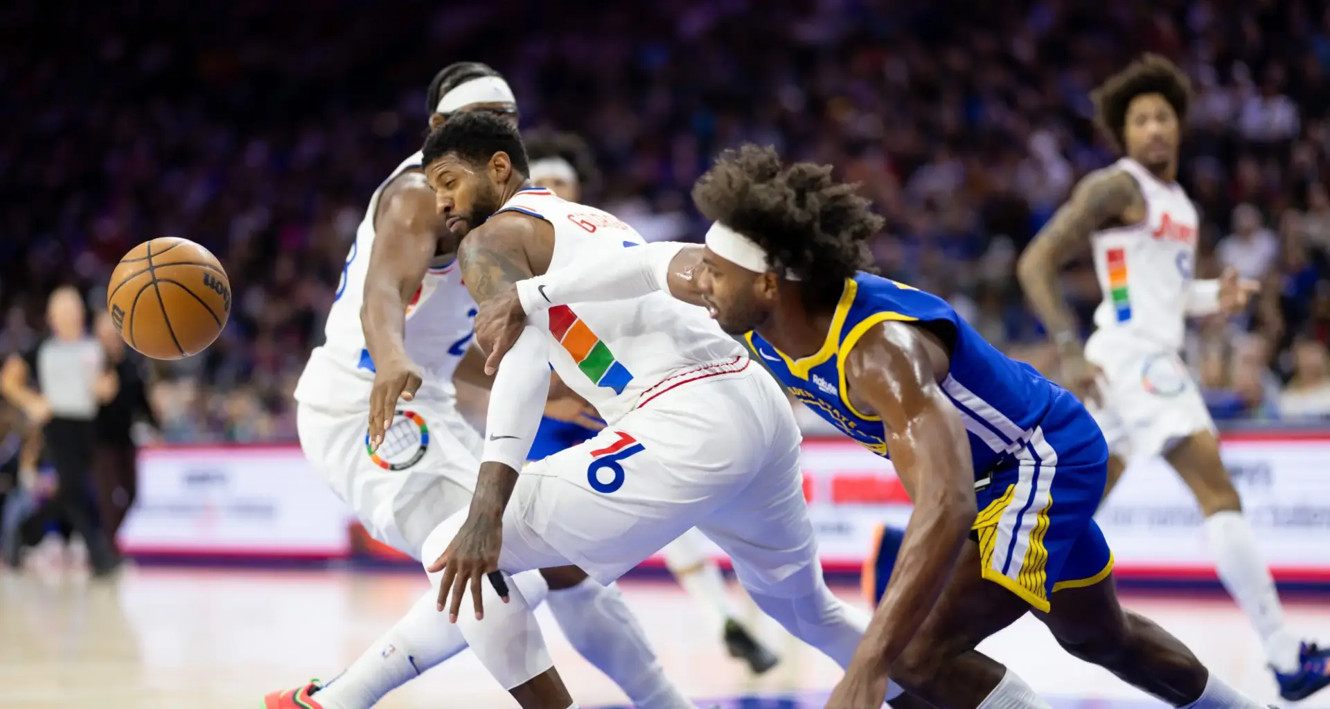 Paul George sparks trade buzz as he and wife Daniela enjoy Dodgers game amid 76ers rumors