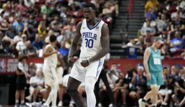 Instant observations: VJ Edgecombe, Johni Broome, Justin Edwards and Adem Bona sit out Summer Sixers' finale