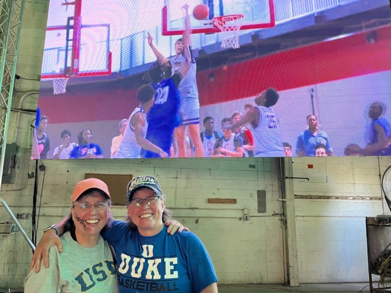 Twin sisters drove across Maine to watch NBA draft in Cooper Flagg’s hometown