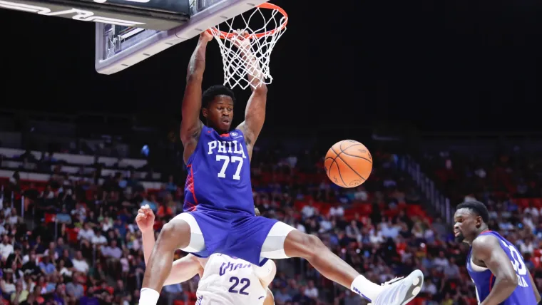 76ers rookie VJ Edgecombe looks like the truth in NBA Summer League debut image