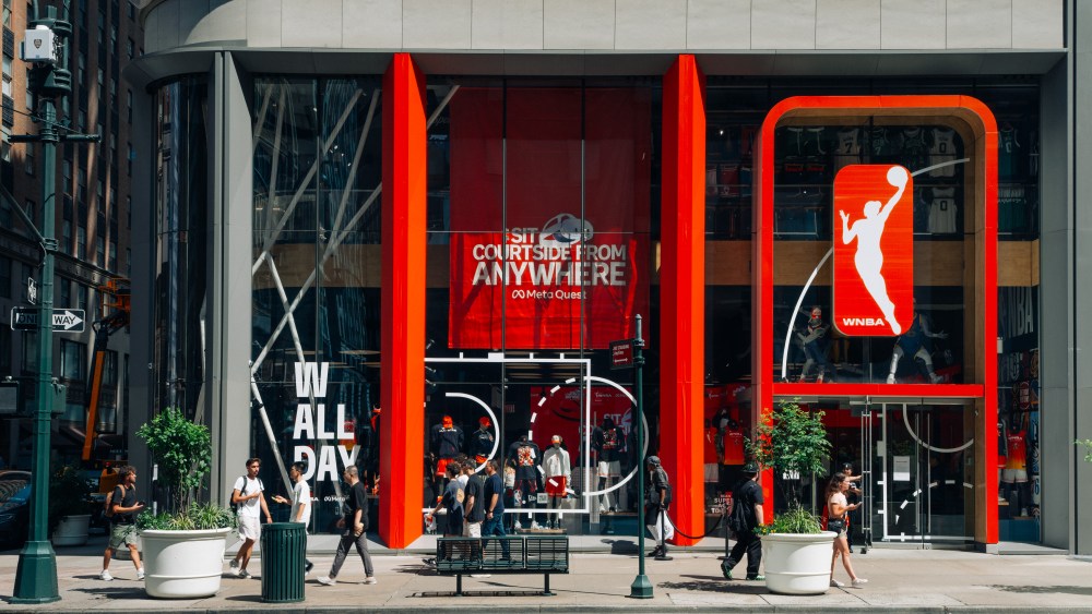 WNBA, Meta Quest, NBA store