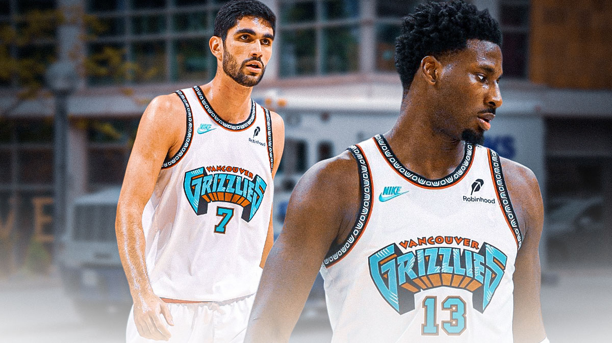 Santi Aldama, Jaren Jackson Jr., Grizzlies branded Brinks Truck