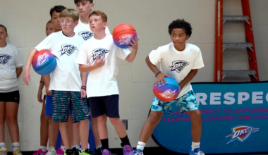 Oklahoma City Thunder brings youth basketball camp to Lawton
