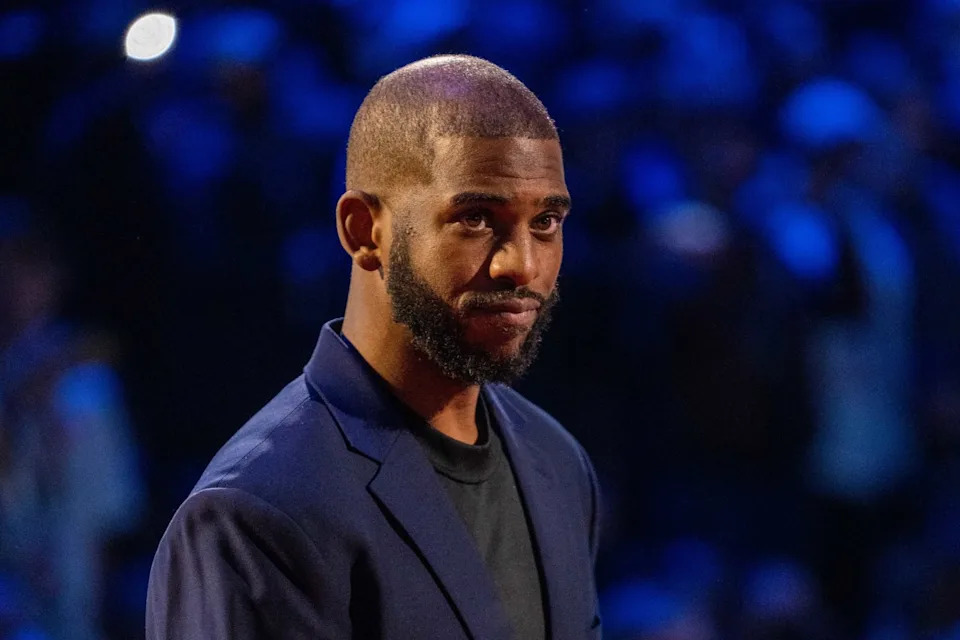 NBA guard Chris Paul.© Kyle Terada-Imagn Images