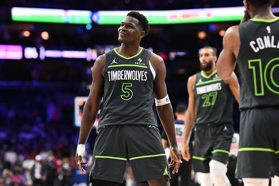 Minnesota Timberwolves guard Anthony Edwards (5). Kyle Ross-Imagn Images