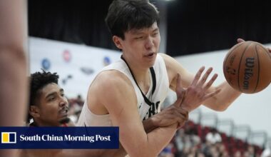 Chinese centre Yang Hansen to skip Fiba Asia Cup to work on his game with NBA’s Portland