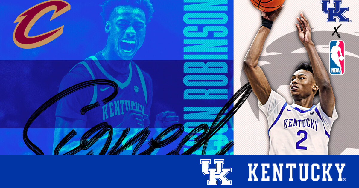 Jaxson Robinson Signs with Cleveland Cavaliers – UK Athletics