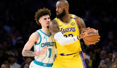 Hornets stun Lakers 100-97 after Luka struggles and LeBron misses 2 late shots to tie it
