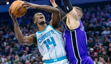 LaVine's season-high 42 points lifts Kings to 130-88 win over Hornets