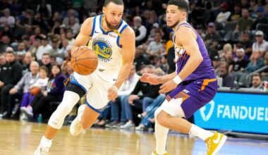 Curry scores 25 as the Warriors cruise past the Suns 133-95