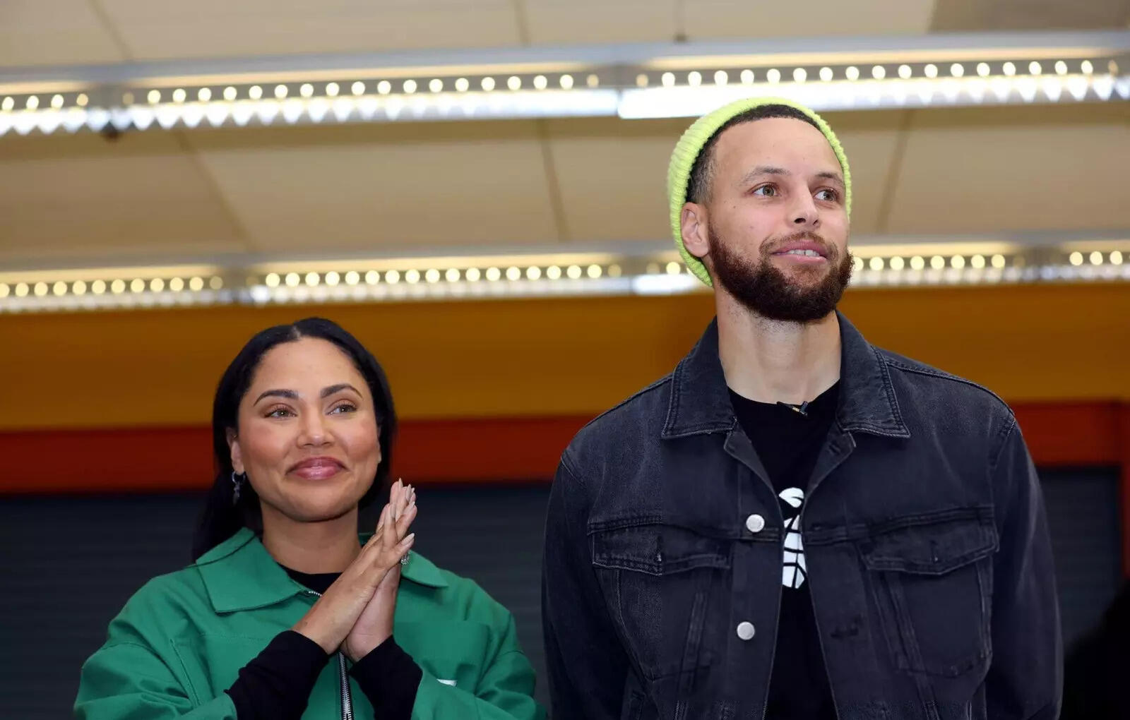 Ayesha Curry and Stephen Curry are a happy couple