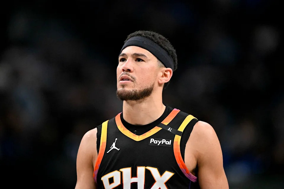 Phoenix Suns guard Devin Booker© Jerome Miron-Imagn Images