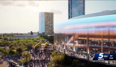 OKC unveils new arena design, promising a future beyond basketball