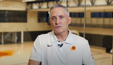 Screenshot of Phoenix Suns GM Brian Gregory discussing the 2025 NBA Draft....