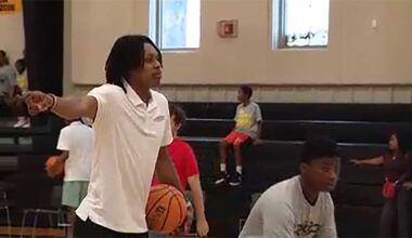 NBA player 'Breaking Chains' of mental health in Baltimore