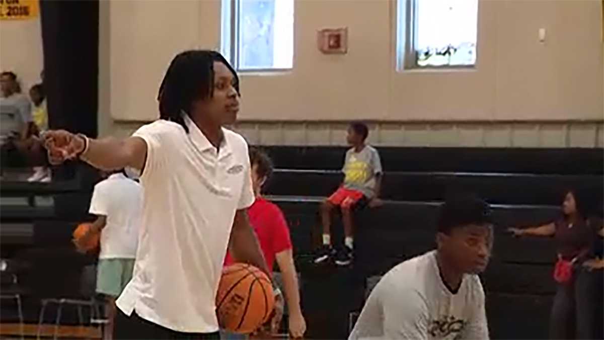 NBA player 'Breaking Chains' of mental health in Baltimore