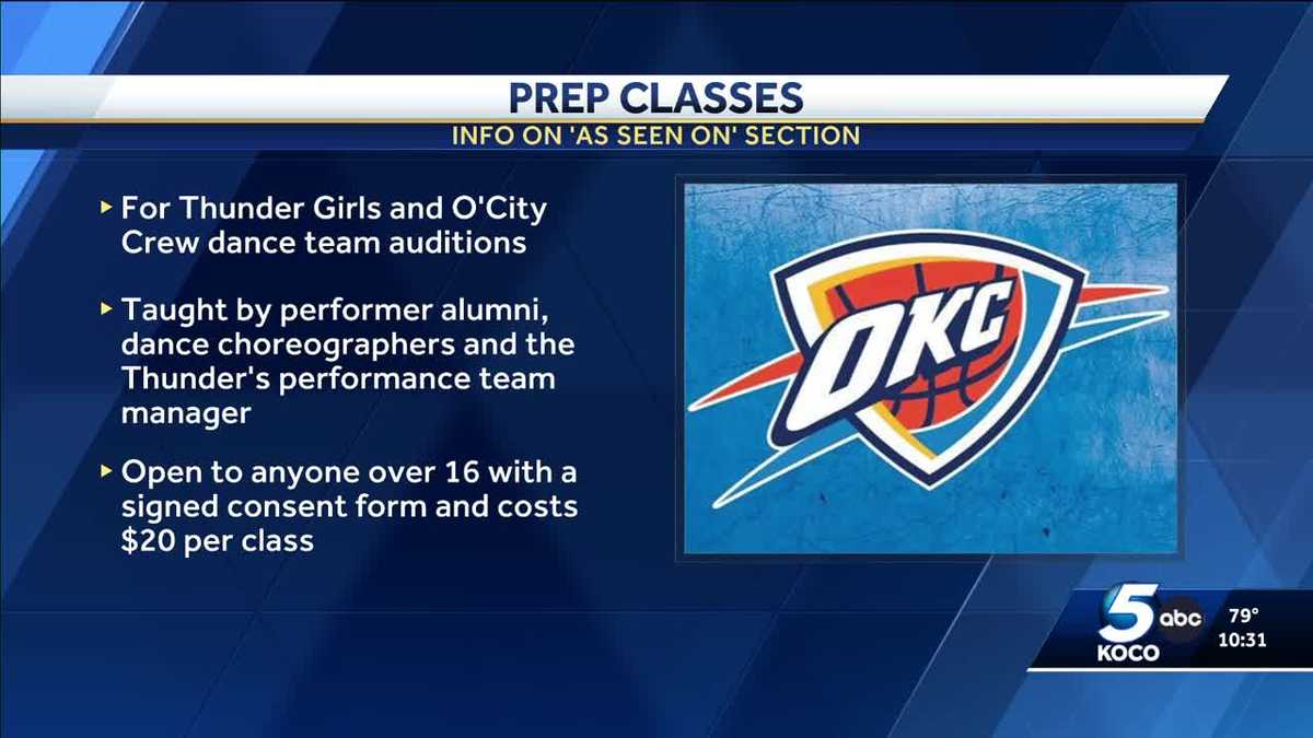 OKC Thunder to host classes in preparation for auditions