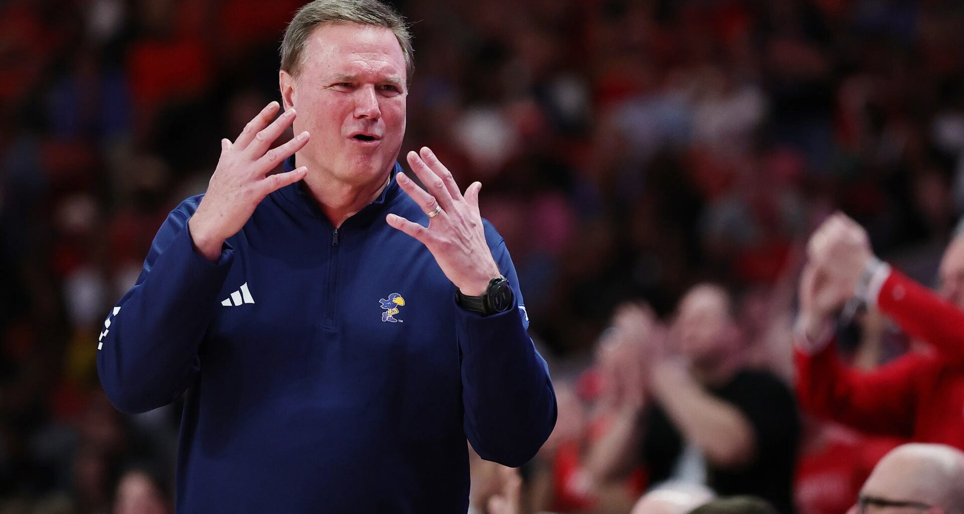 Legendary Kansas college basketball coach Bill Self rushed to hospital with 'concerning' health issue
