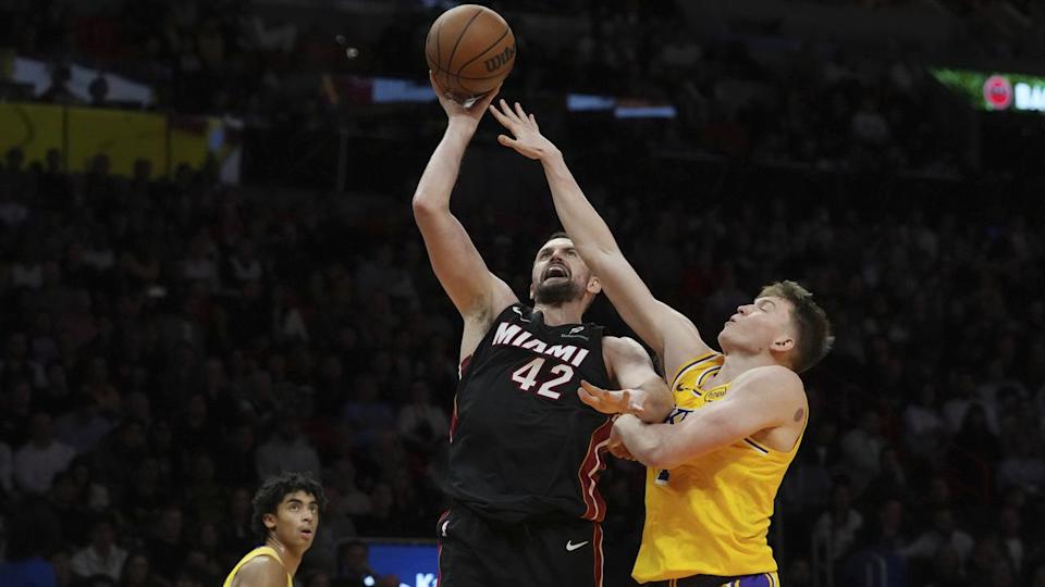 Five-time NBA All-Star Kevin Love.