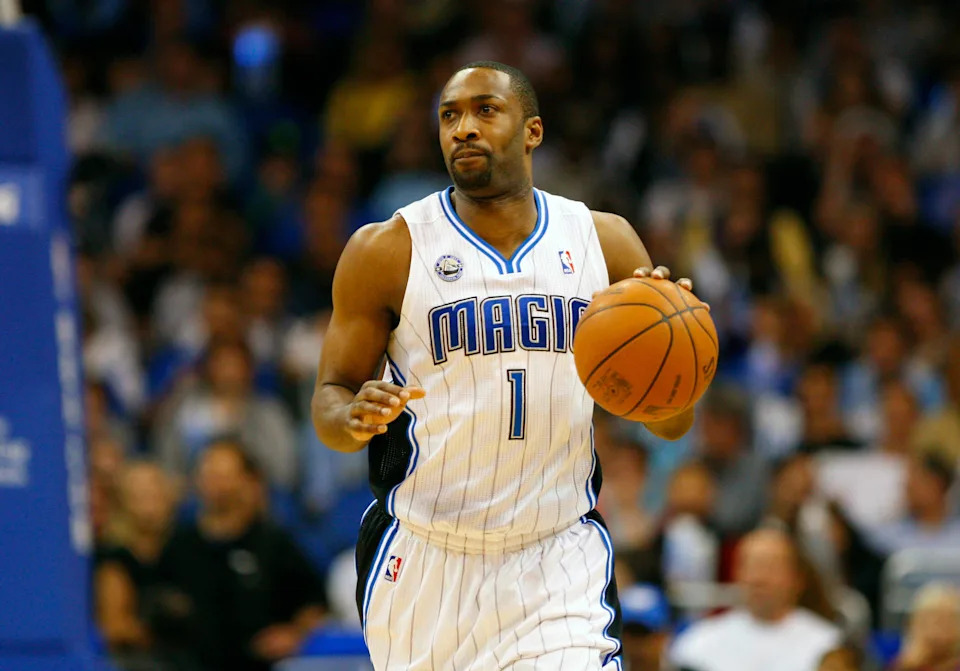 Gilbert Arenas with the Orlando Magic in 2011.