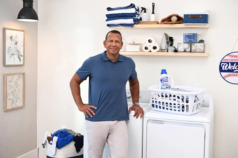 Alex Rodriguez for Lysol. Lysol