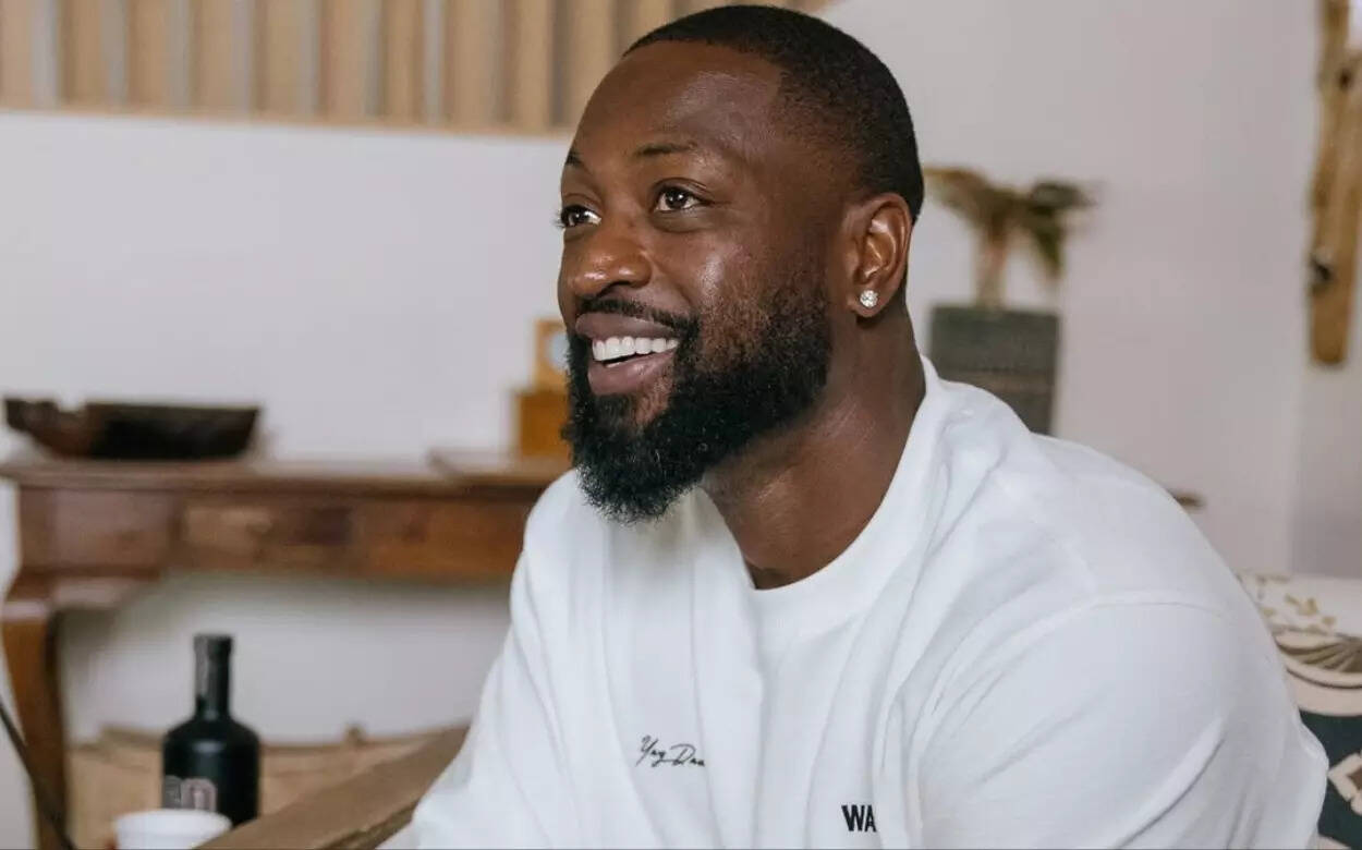 Dwyane Wade backed up Ace Bailey