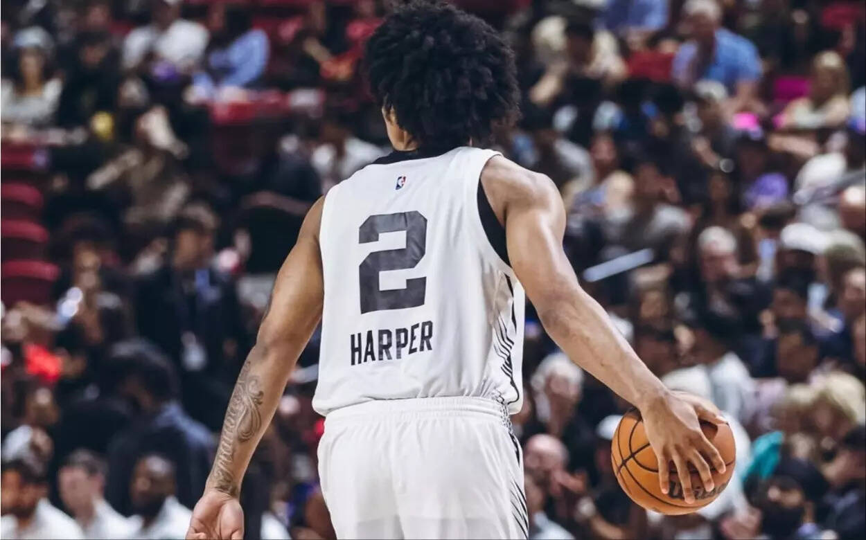 Dylan Harper in action