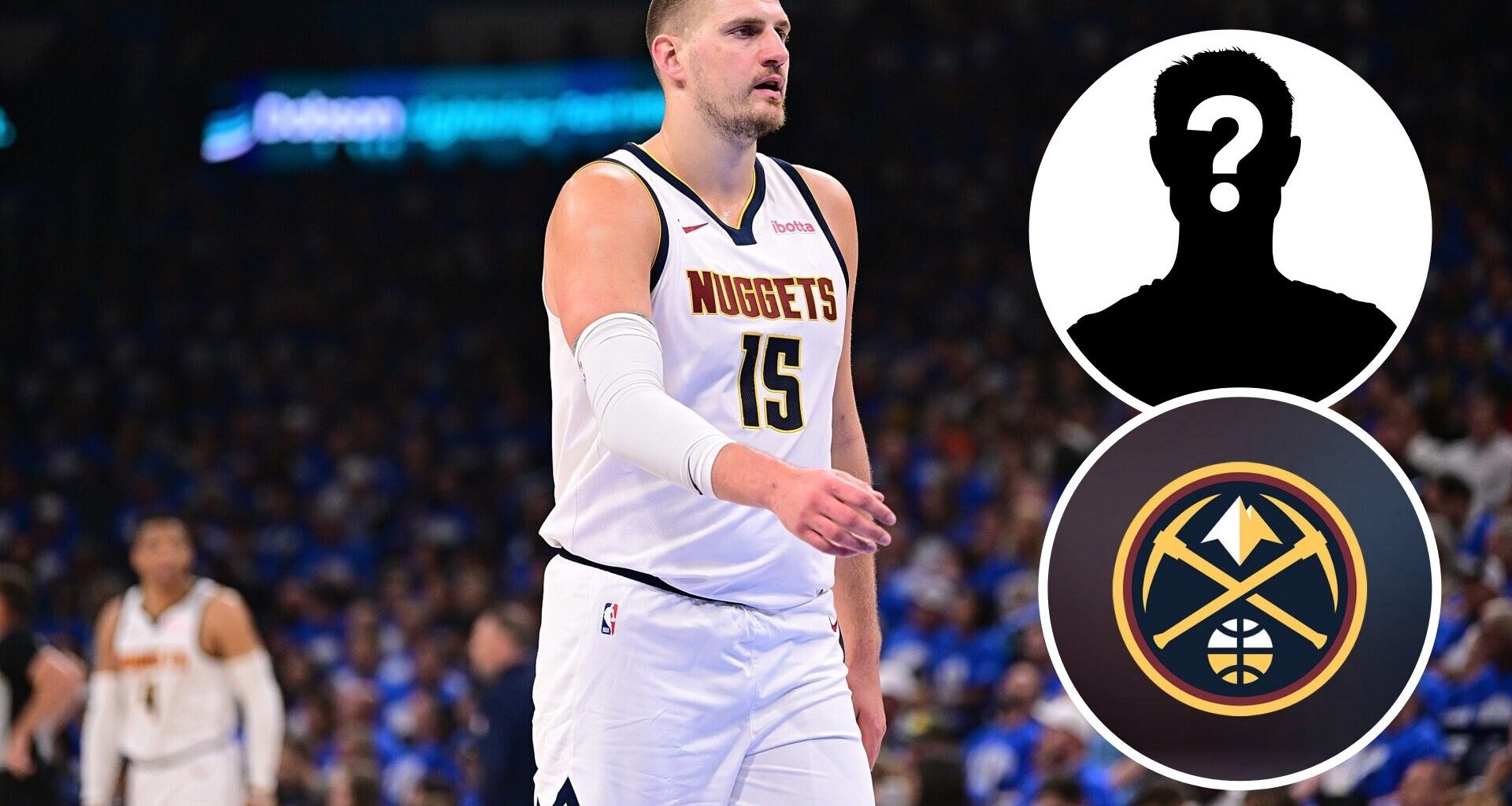 Newest Denver Nuggets star relieved to not be playing against Nikola Jokic, 'He's a problem...'