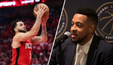 Fred VanVleet comments after taking over as the new NBPA President, succeeding CJ McCollum