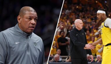 Rick Carlisle reveals joke he told Doc Rivers after Pacers-Bucks playoff battle, Myles Turner exit adds new twist