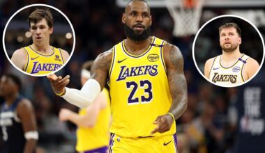 ‘It‘s a little scary‘… Lakers insider explains how Luka Doncic and Austin Reaves influence LeBron James‘ future