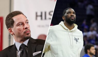 Chris Broussard predicts how many games Joel Embiid will play next season, ‘I hate to even say this…’
