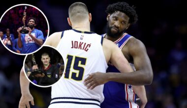 Udonis Haslem makes his best center pick between Joel Embiid and Nikola Jokic, 'two things can be true...'