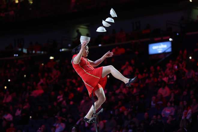 NEW ORLEANS, LOUISIANA - DECEMBER 22: Jamal Murray (27) of the Denver Nuggets  at Smoothie King Center on December 22, 2024 in New Orleans, Louisiana. NOTE TO USER: User expressly acknowledges and agrees that, by downloading and or using this photograph, User is consenting to the terms and conditions of the Getty Images License Agreement  (Photo by Chris Graythen/Getty Images)