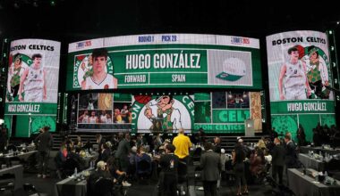 Celtics select Hugo Gonzalez at No. 28 in 2025 NBA draft