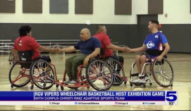 RGV Vipers Wheelchair basketball team host the Corpus Christi Rimz for an exhibition game