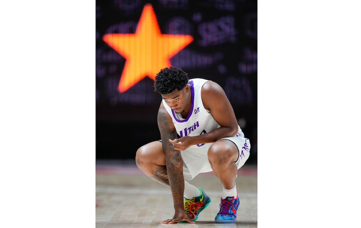 Ace Bailey bounces back with better performance in Jazz win over Grizzlies, Brice Sensabaugh scores 37