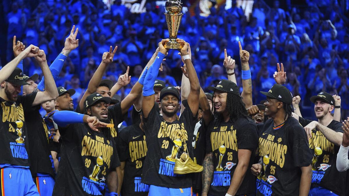 OKC Thunder as NBA Champion: A story of shrewd management, selfless cohesive play and some luck