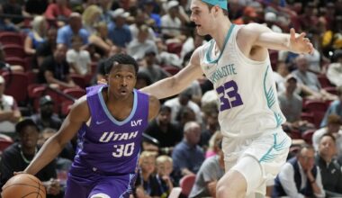 UConn's Liam McNeeley stars with double-double in NBA Summer League debut