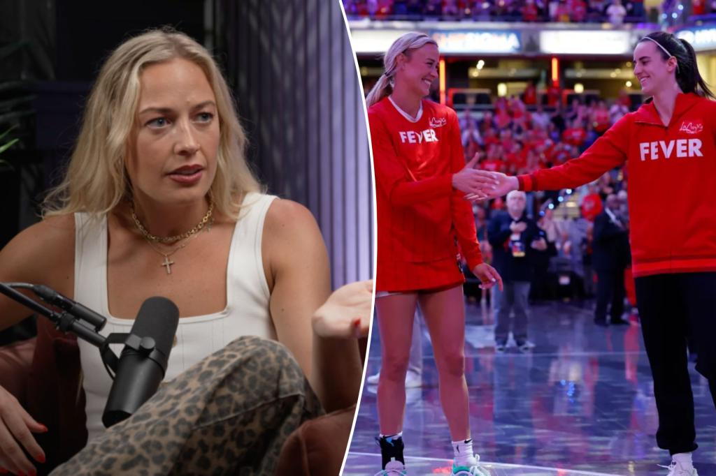 Fever's Sophie Cunningham calls Caitlin Clark haters 'dumb as f--k'