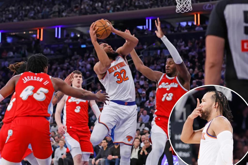 Knicks pummel Grizzlies for impressive win over one of NBA's best teams