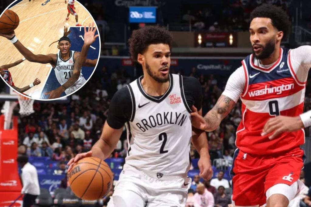 Nets lose two starters to injury in pyrrhic win over lowly Wizards